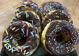 Donuty pečené ve formě