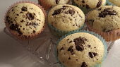 Muffiny s kousky čokolády