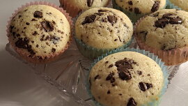 Muffiny s kousky čokolády