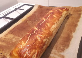 Rychlý jablečný štrúdl – listové těsto
