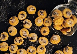 Slané dýňové sušenky s čedarem a semínky