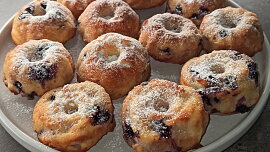 Tvarohové muffiny s ovocem