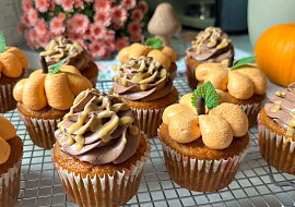 Dýňové cupcakes