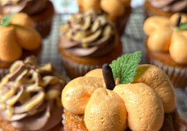 Dýňové cupcakes