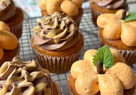 Dýňové cupcakes