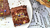 Banánové brownies