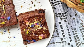 Banánové brownies