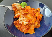 Lasagne z jedné pánve trochu jinak