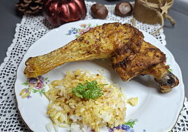 Kuřecí stehna z horkovzdušné fritézy