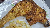 Kuřecí stehna z horkovzdušné fritézy
