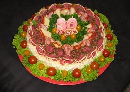 Slaný dort k 30-tinám manžela, měla jsme s ním velký úspěch...